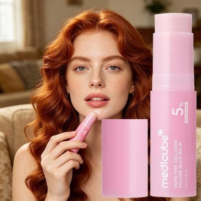 [MED ICUBE] PDRN Pink Collagen Volume Multi Balm - 10G